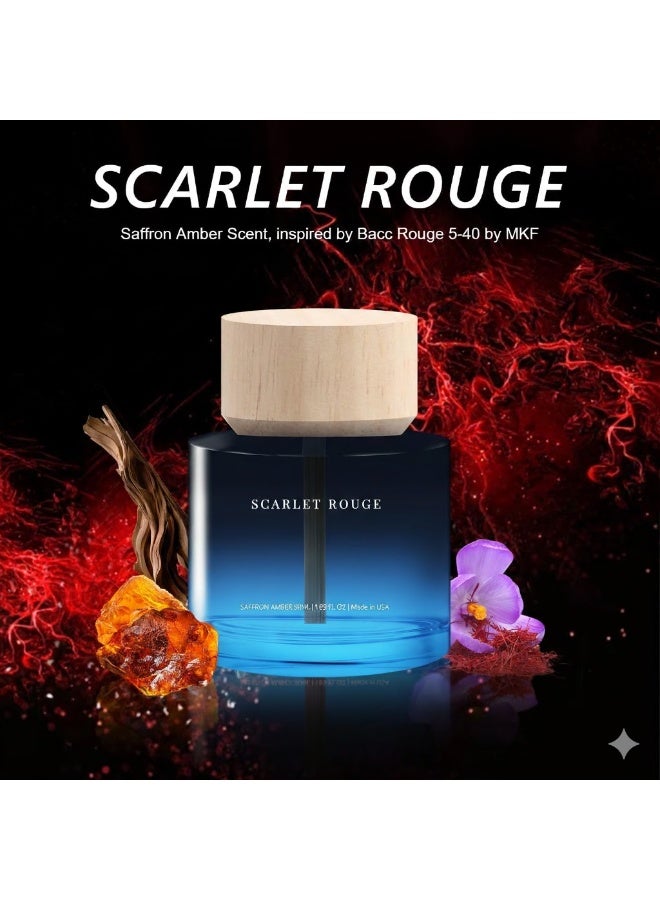Car Air Freshener Scarlet Rouge - Saffron Amber Scent 50 ml - Image 2